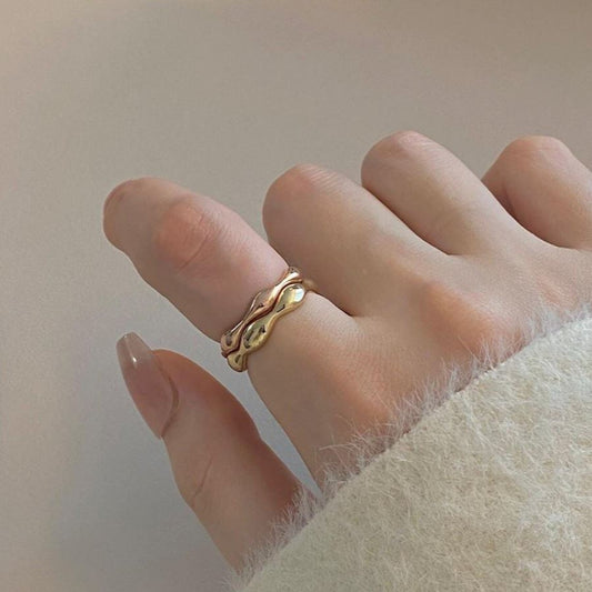 Curved Dome Ring