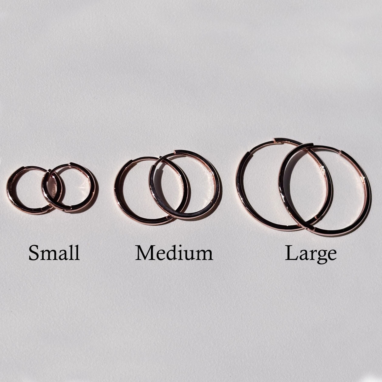 Slim Hoop Earrings