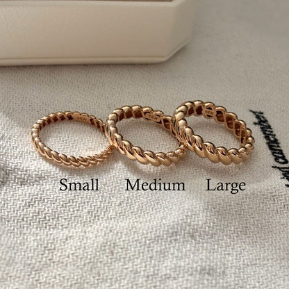 Twisted Rope Ring