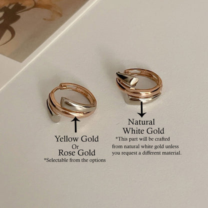Two Tone Earrings