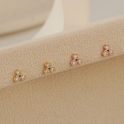 Trinity Stud Earrings