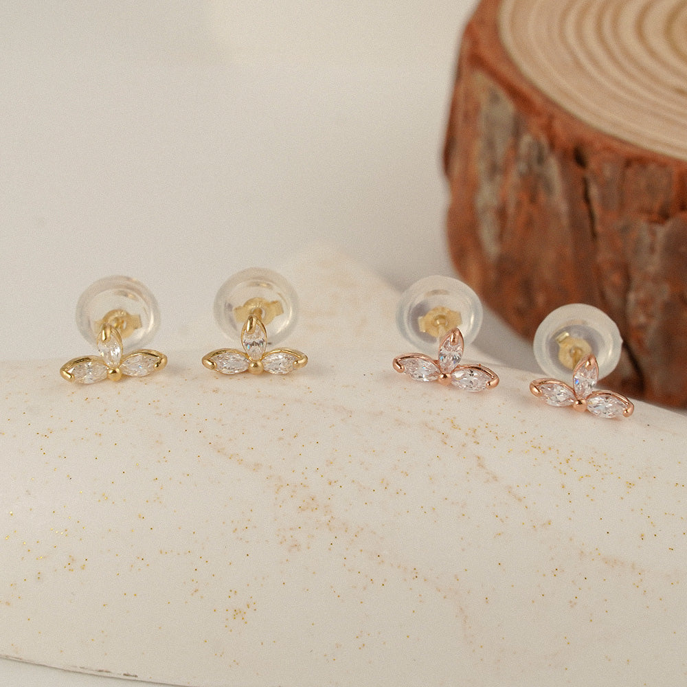 Marquise Stud Earrings