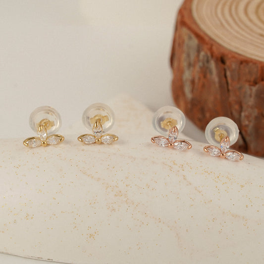 Marquise Stud Earrings