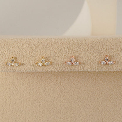 Marquise Stud Earrings
