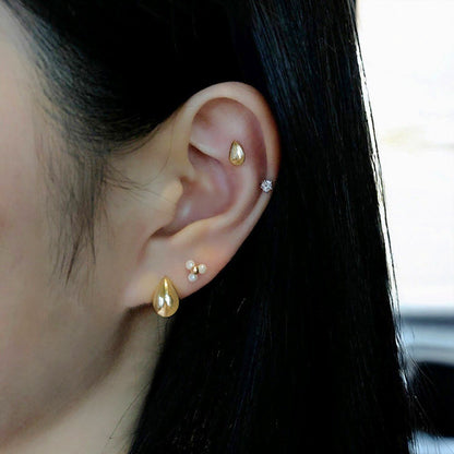 Teardrop Piercing