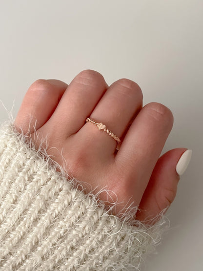 Heart Point Ring