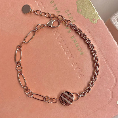 Wave Coin Bracelet