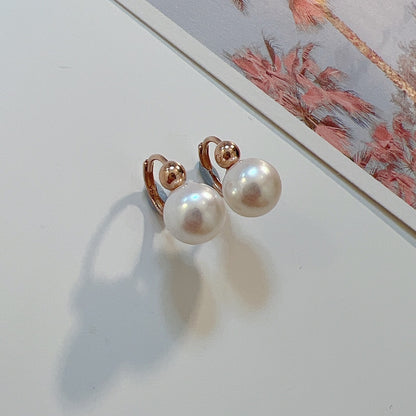 Point Pearl Earrings