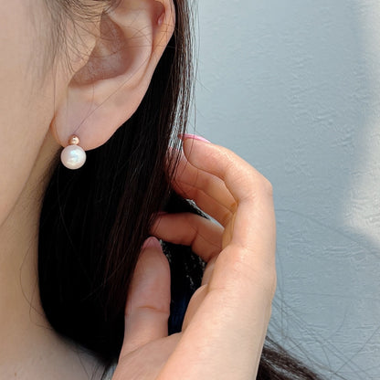 Point Pearl Earrings