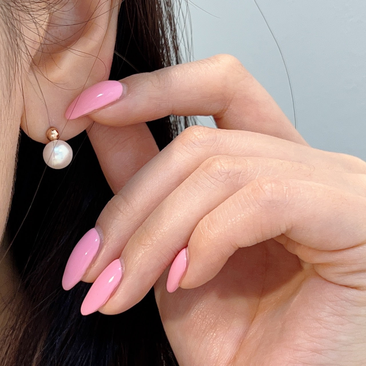 Point Pearl Earrings