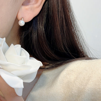 Point Pearl Earrings