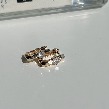 Square Hoop Earrings