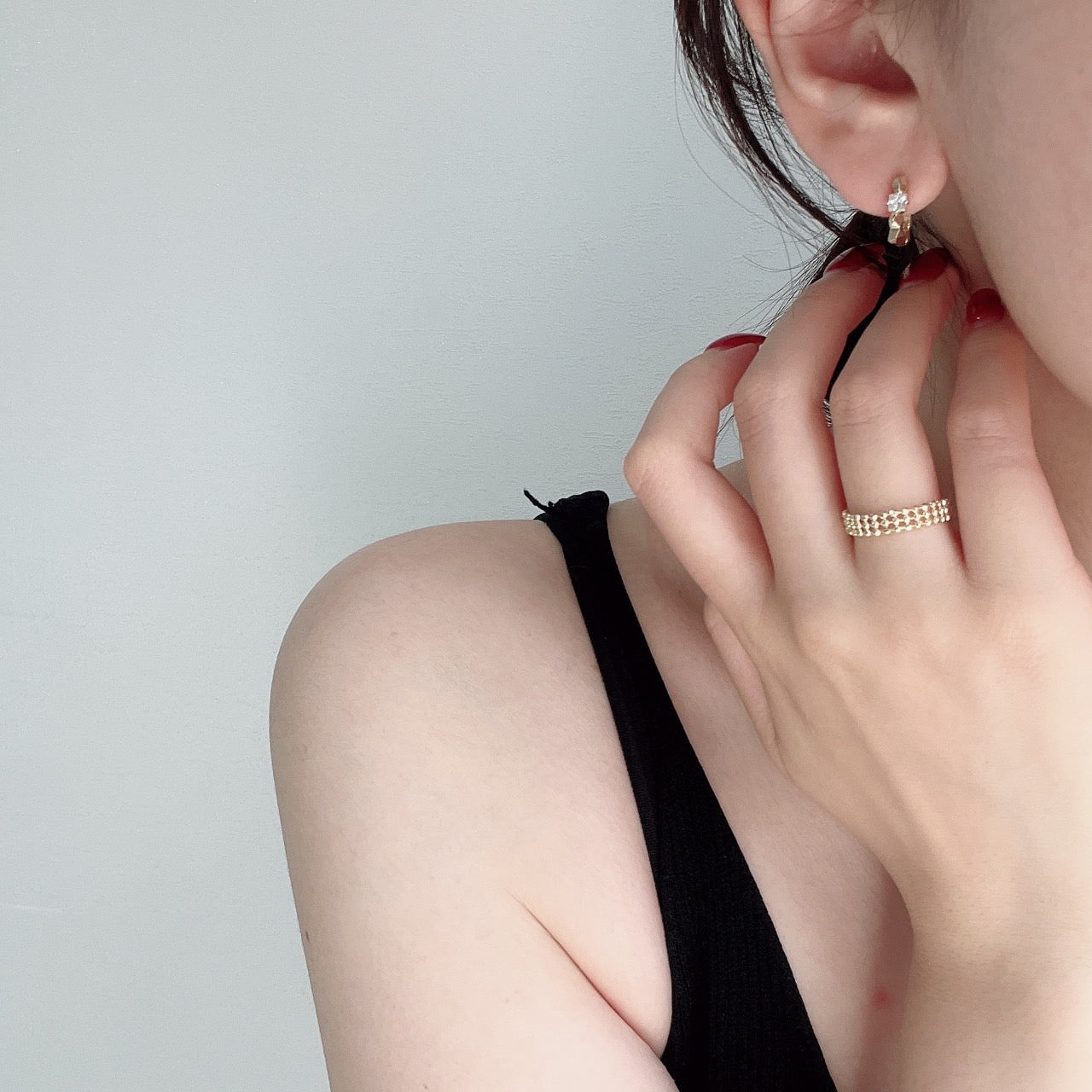 Square Hoop Earrings