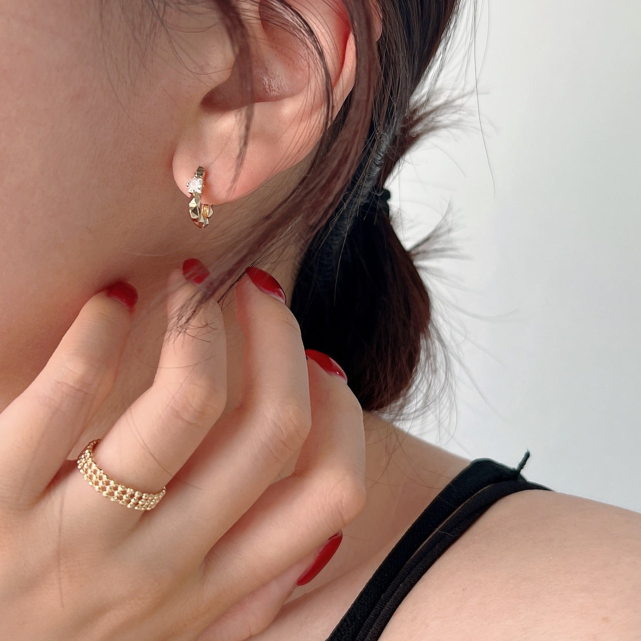 Square Hoop Earrings