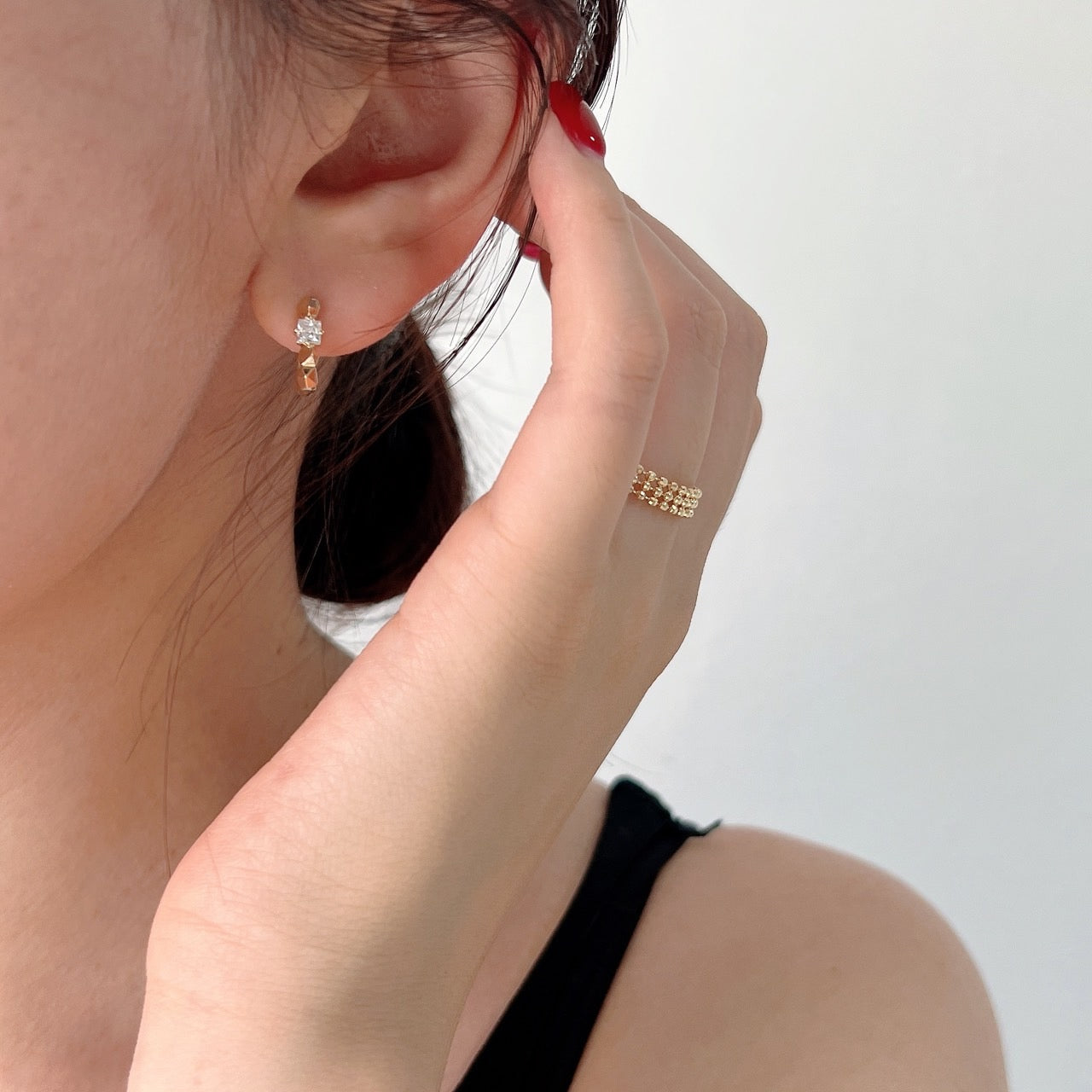 Square Hoop Earrings