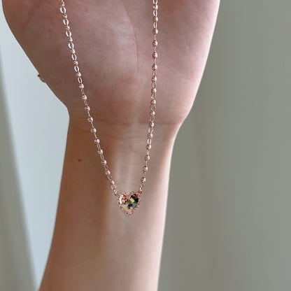 Heart Cut Necklace