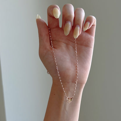 Heart Cut Necklace