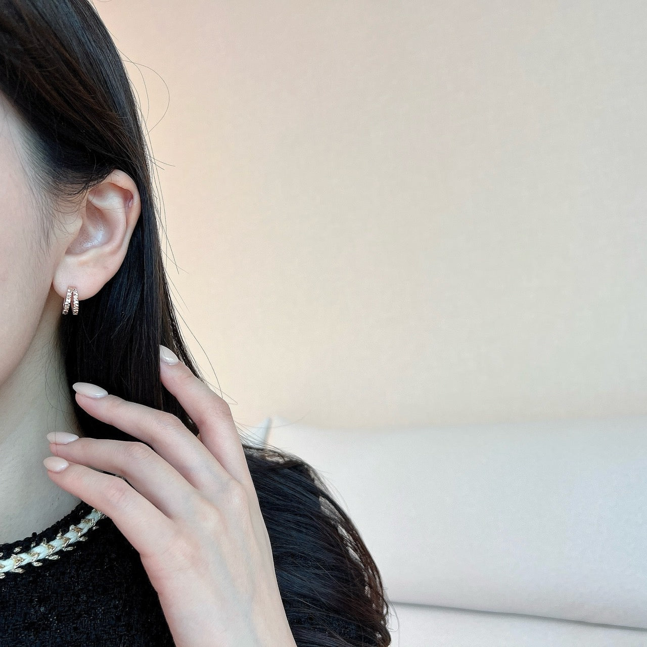 Cutting Split Earrings