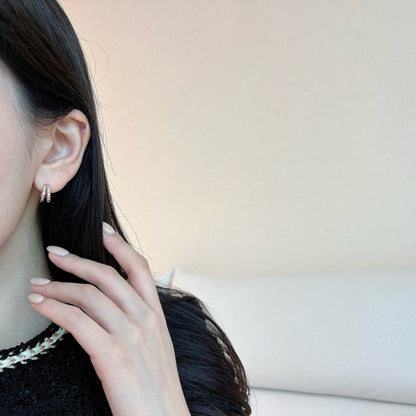 Cutting Split Earrings