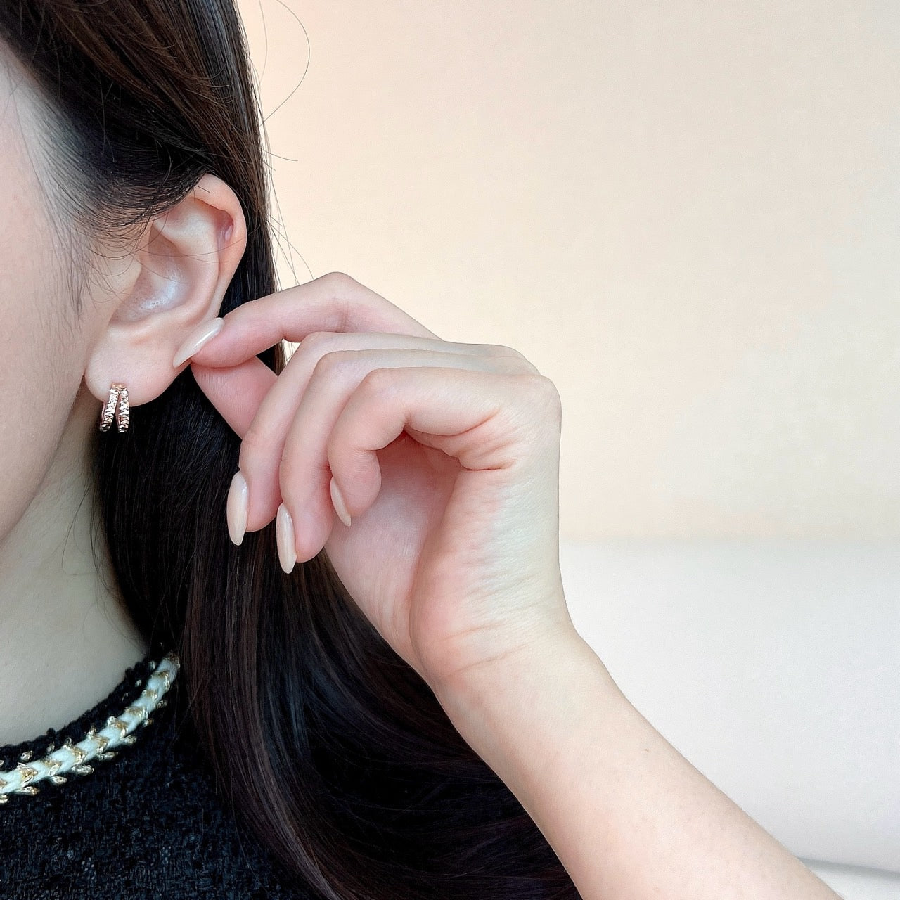 Cutting Split Earrings
