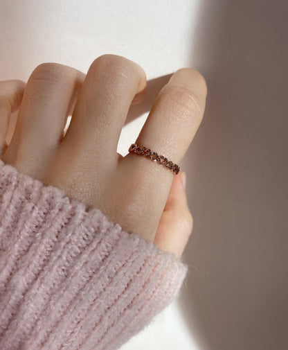 Cutting Heart Ring