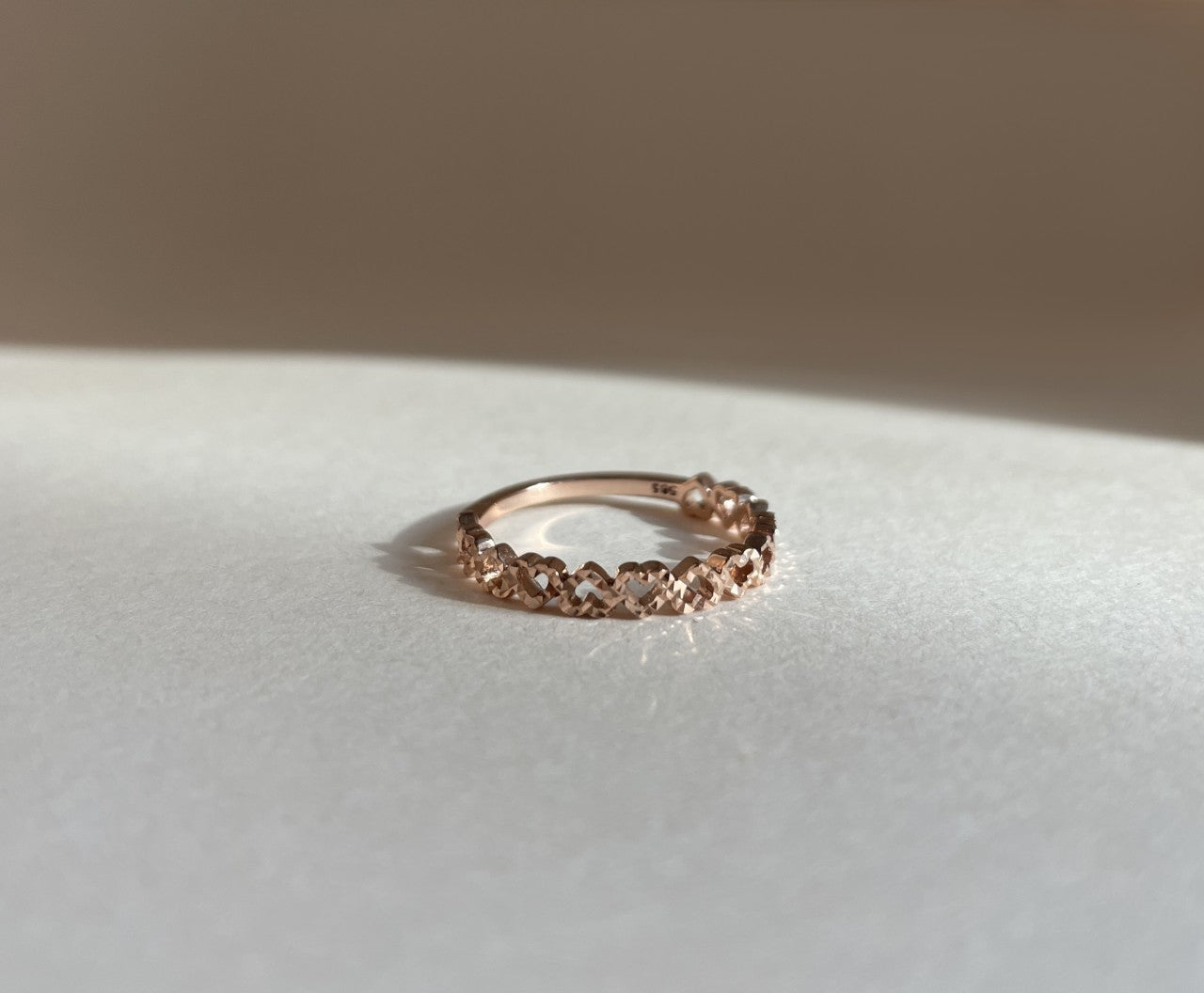 Cutting Heart Ring