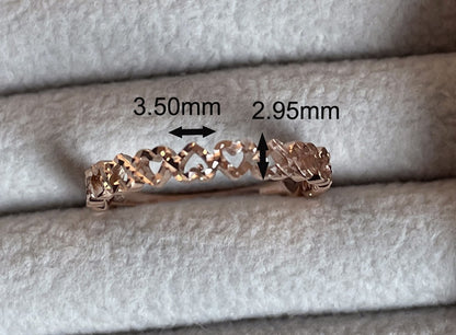 Cutting Heart Ring