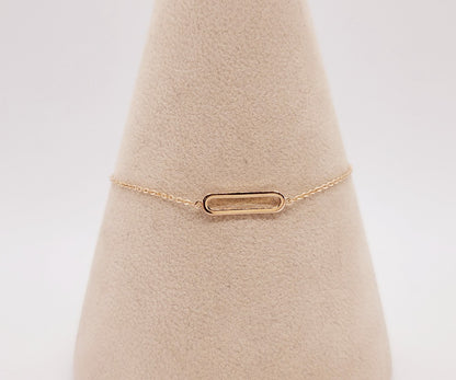 Rounded Rectangular Bracelet