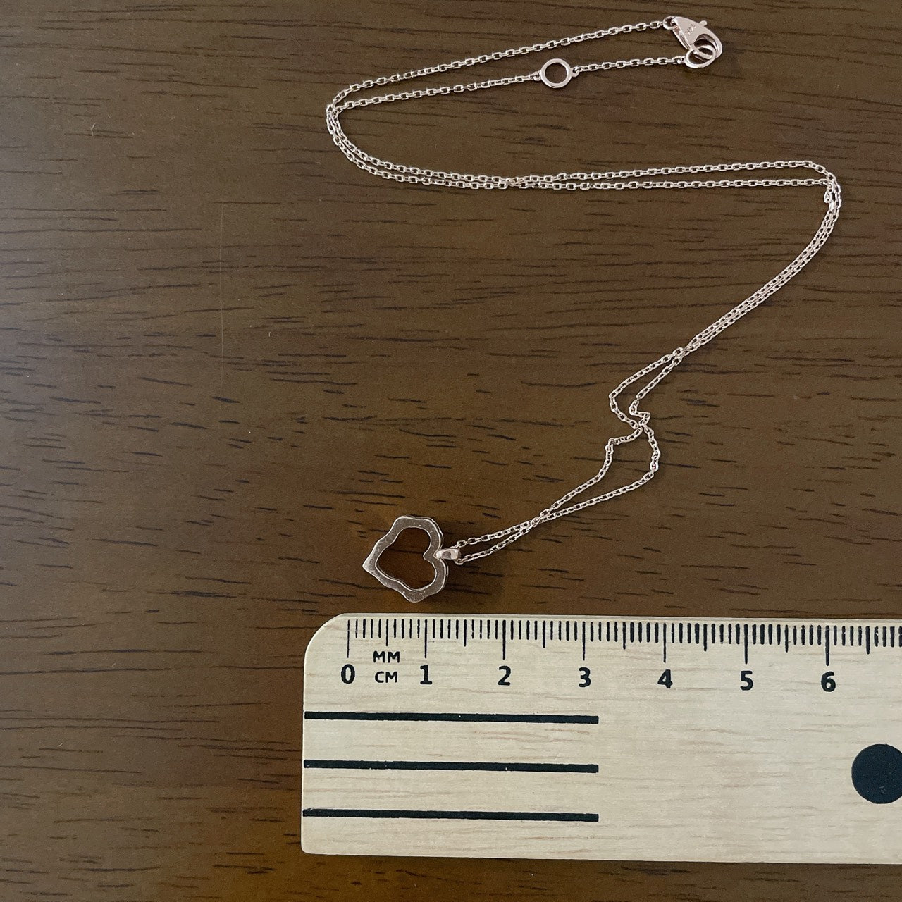 Antique Heart Cut Necklace
