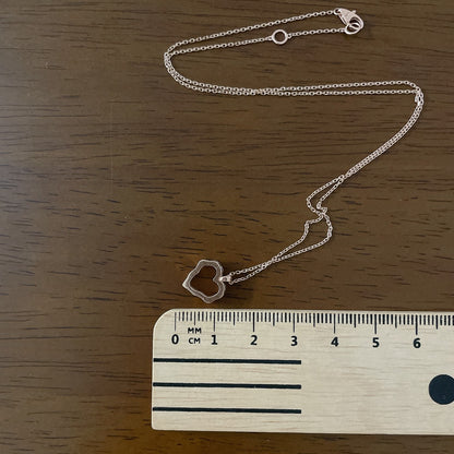 Antique Heart Cut Necklace