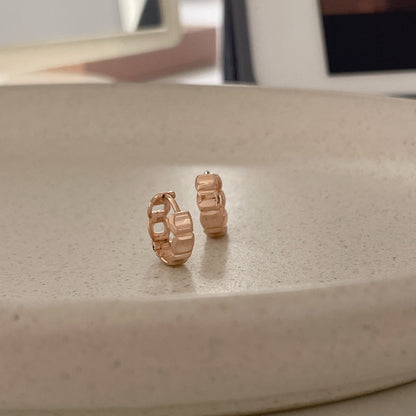 Square Link Earrings
