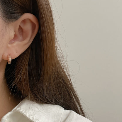 Square Link Earrings