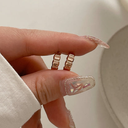 Square Link Earrings
