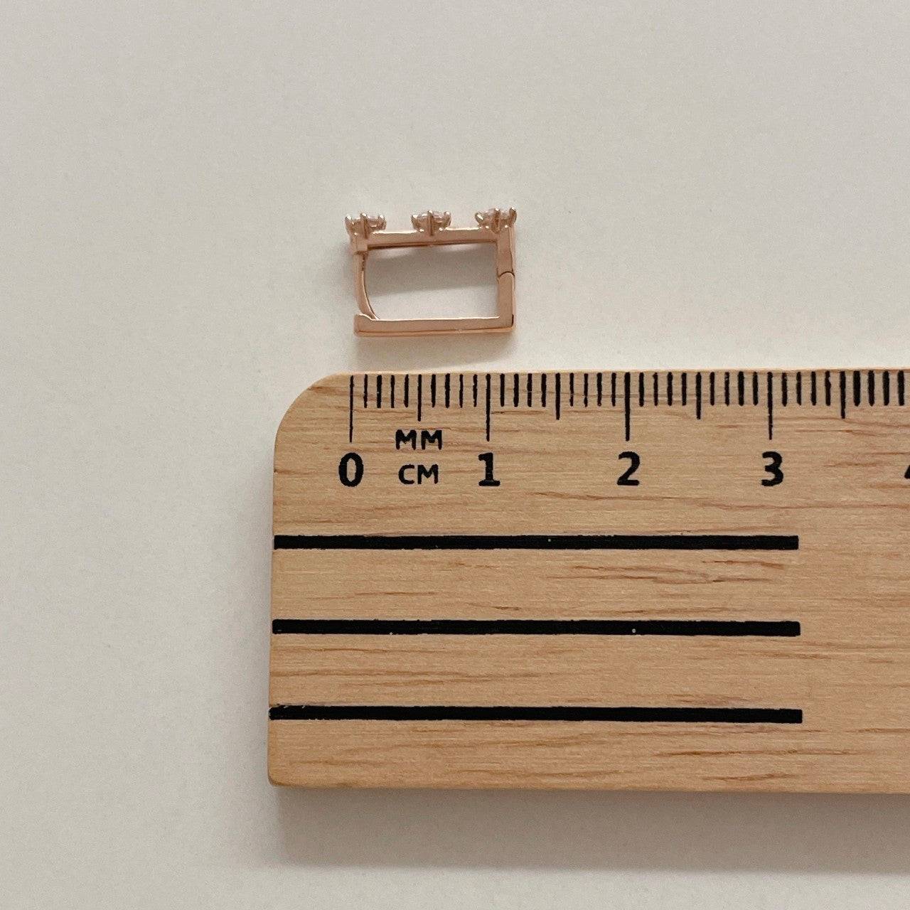 Rectangular Hoop Earrings