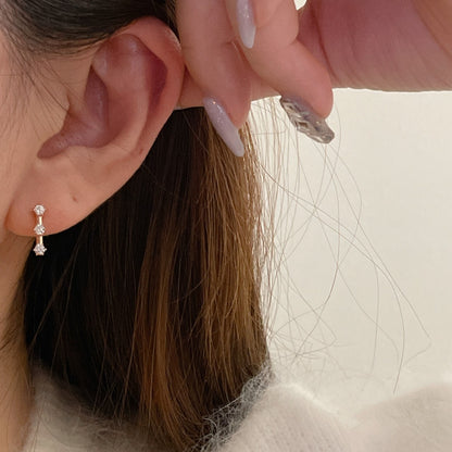 Rectangular Hoop Earrings