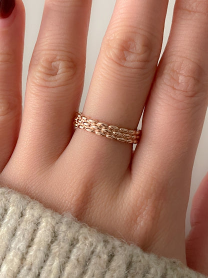 Layered Rope Ring
