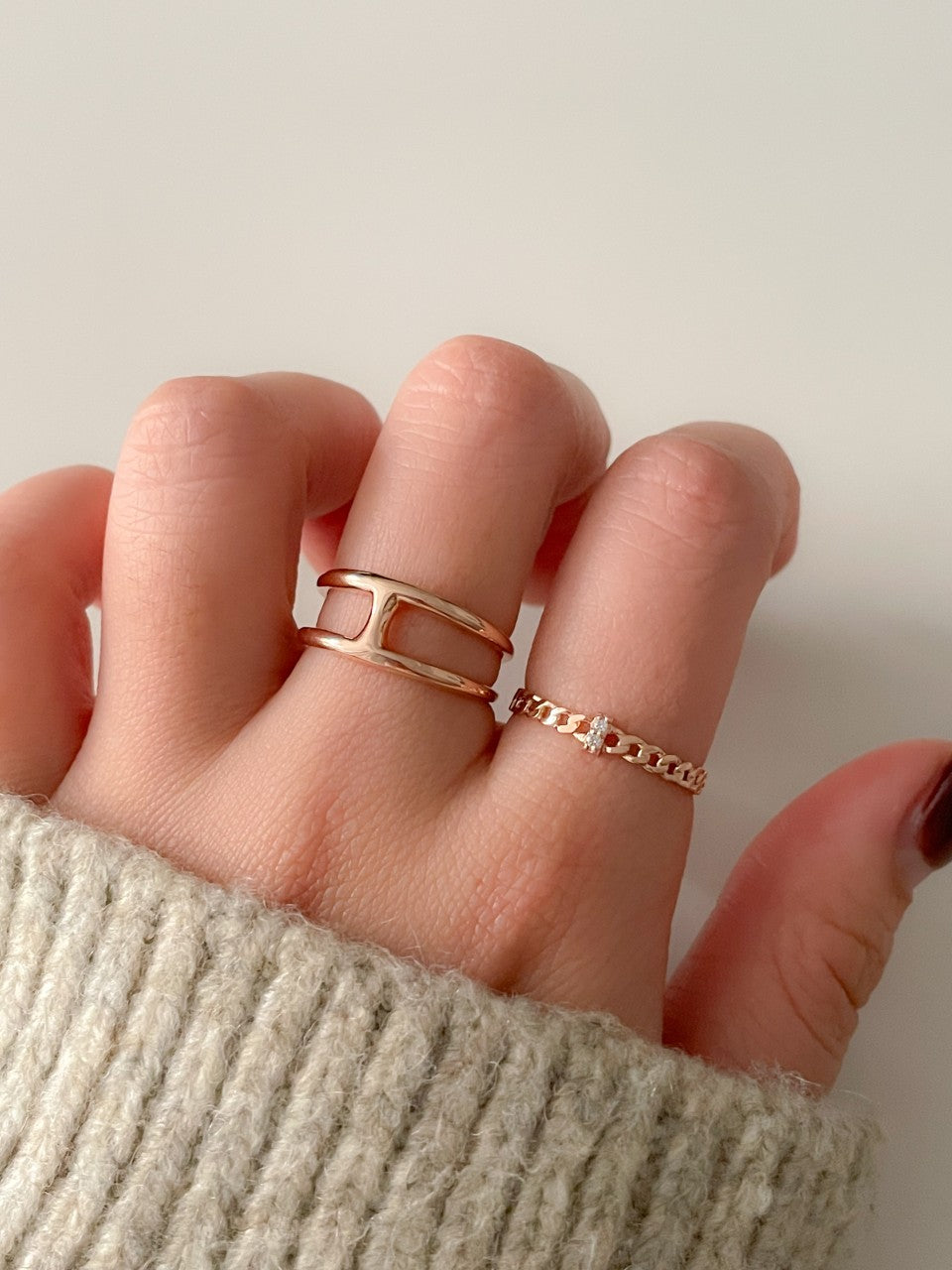 H Shape Ring