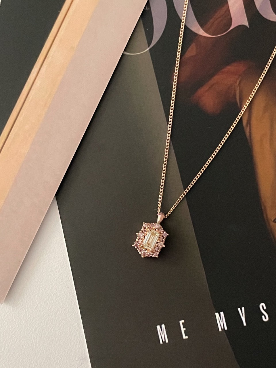 Yellow Light Necklace
