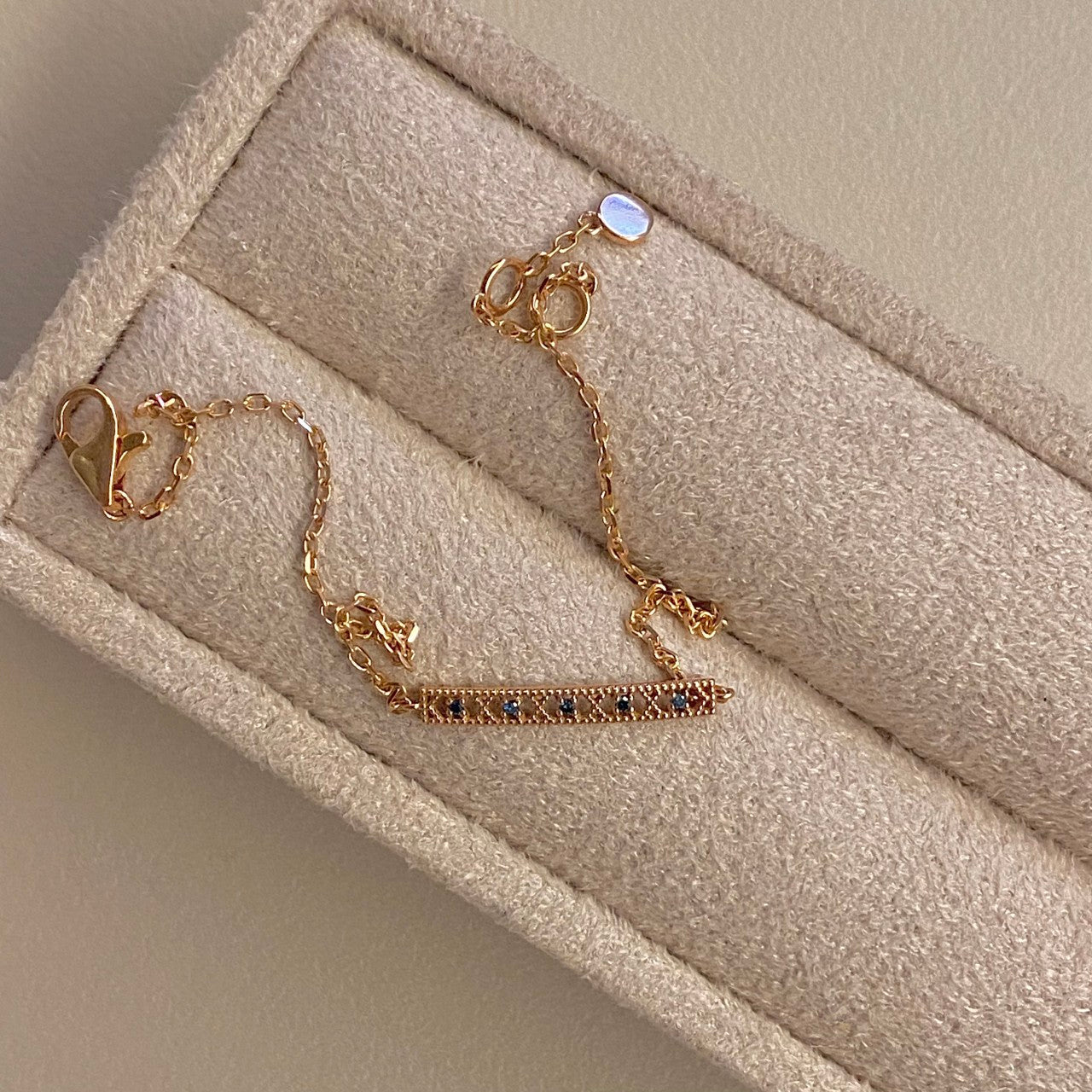 Blue Diamond Bracelet