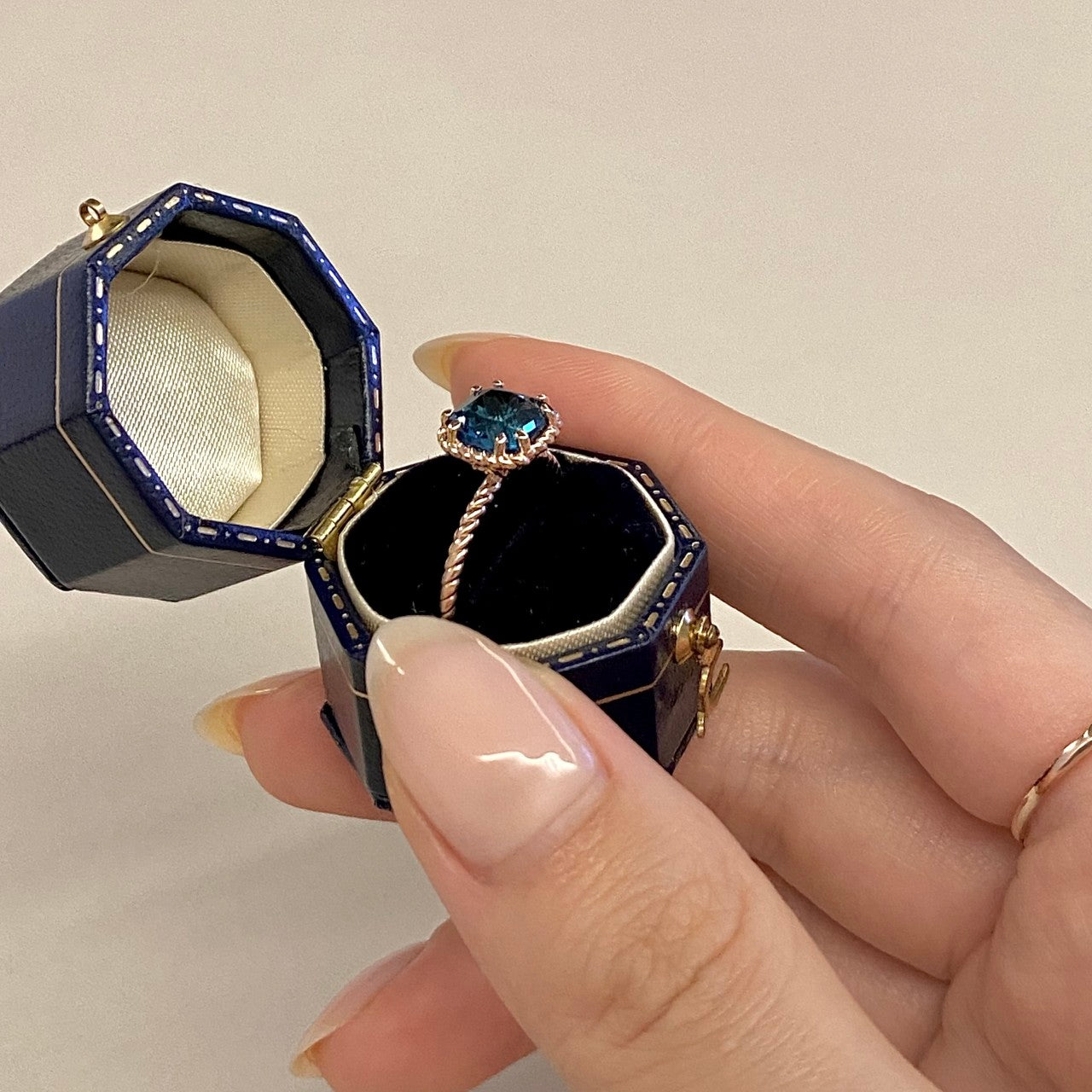 Blue Topaz Ring