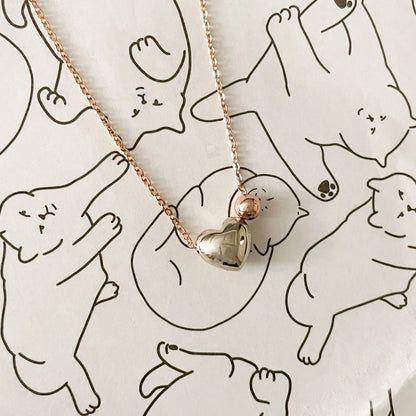 Puffed Heart Earrings