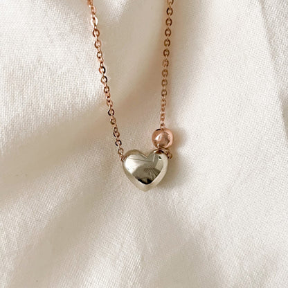 Puffed Heart Earrings