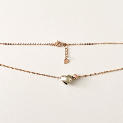 Puffed Heart Earrings