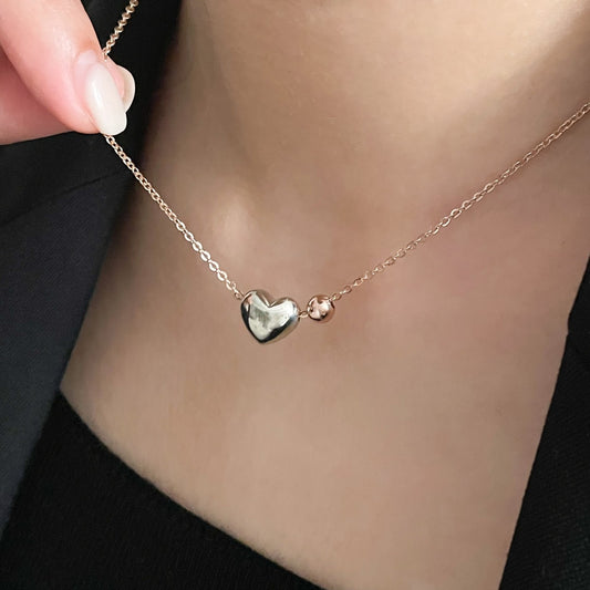 Puffed Heart Earrings