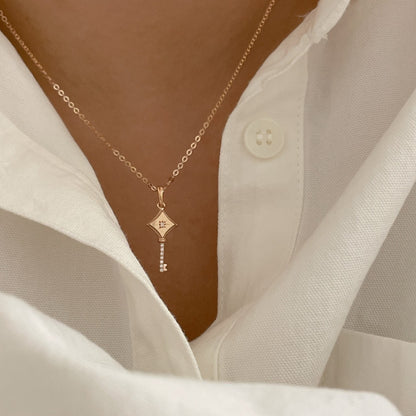 Personalized Key Necklace