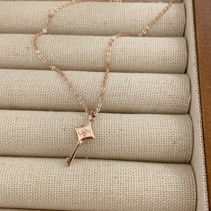 Personalized Key Necklace