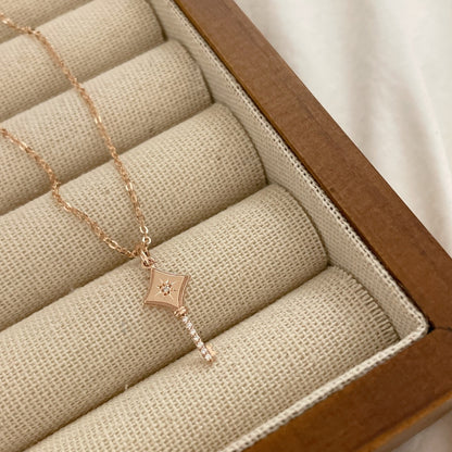 Personalized Key Necklace