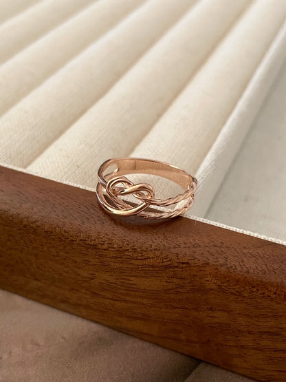 Heart Pretzel Ring