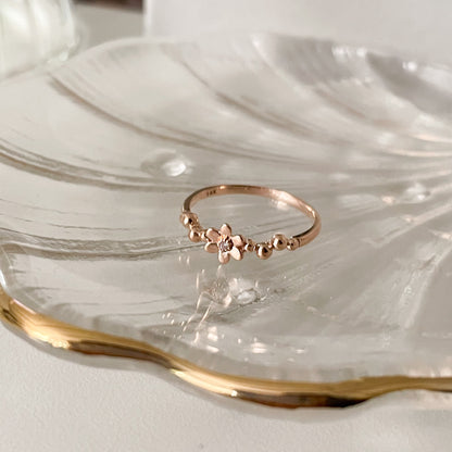Flower Diamond Ring