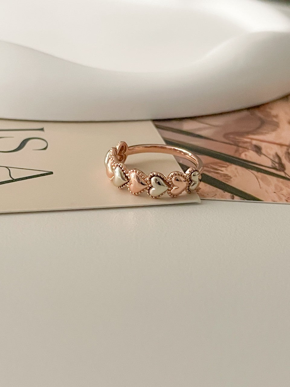 Heart Link Ring